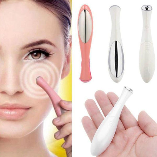 Electric Eye Massage Pen – Portable Lightweight Eye Care Tool for Deep Relaxation & Puffiness Relief, Battery-Powered